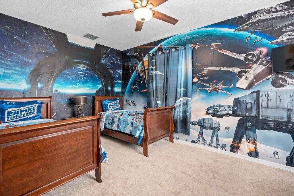 Lakeview W/8 Bedroom 5 Kingsuite 3 Miles To Disney كيسيمي المظهر الخارجي الصورة