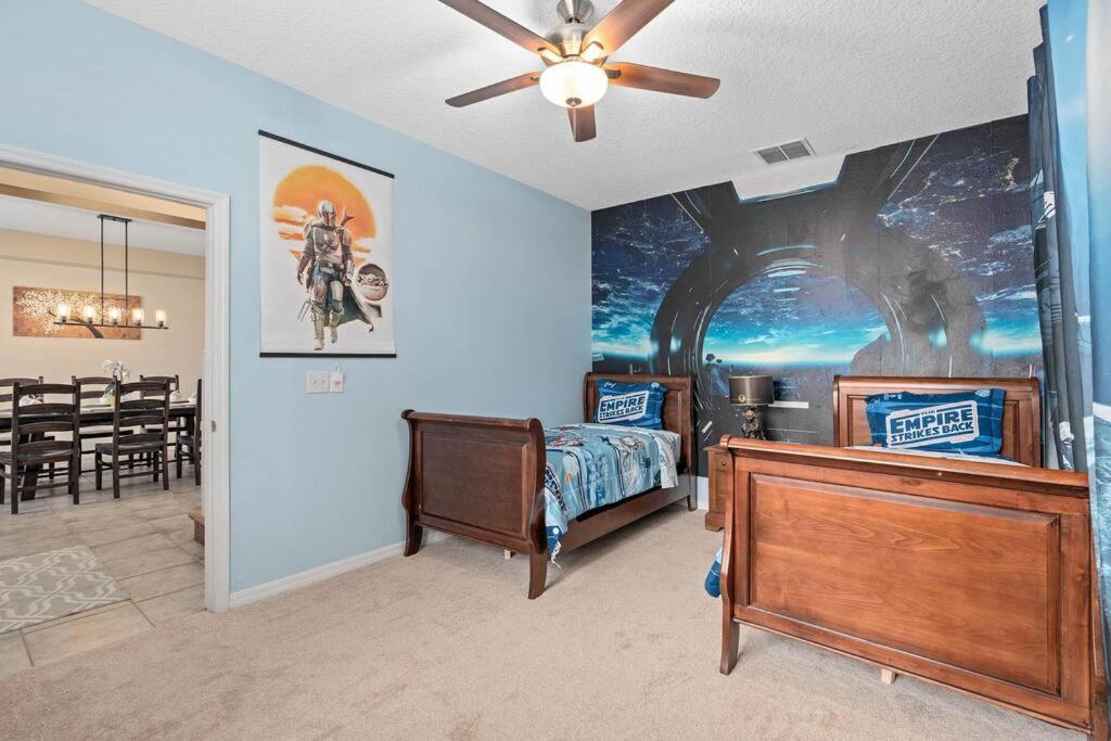 Lakeview W/8 Bedroom 5 Kingsuite 3 Miles To Disney كيسيمي المظهر الخارجي الصورة